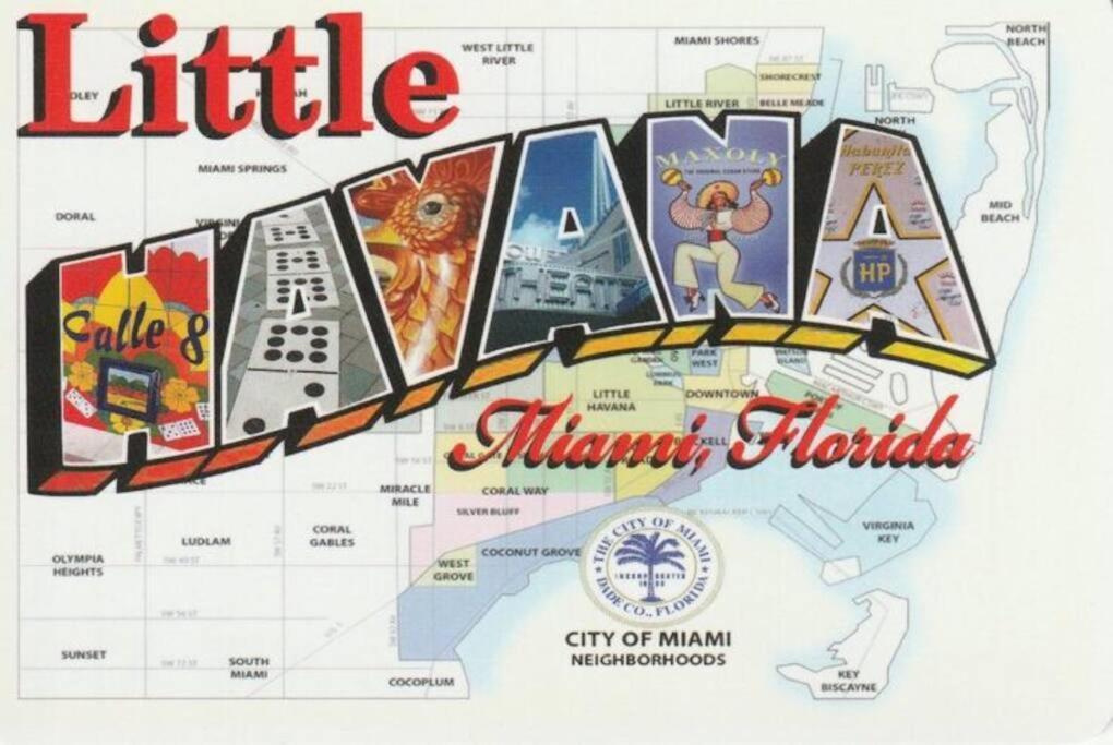 New! Havana Nights Villa ! Walk To Calle Ocho! ميامي المظهر الخارجي الصورة